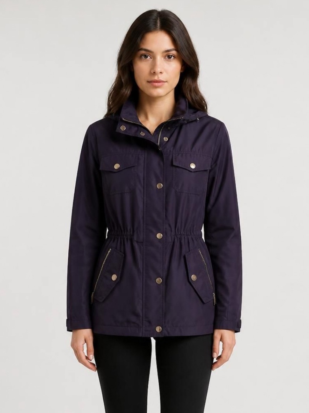 Michael Kors Navy Utility Jacket Women’s Size Small
